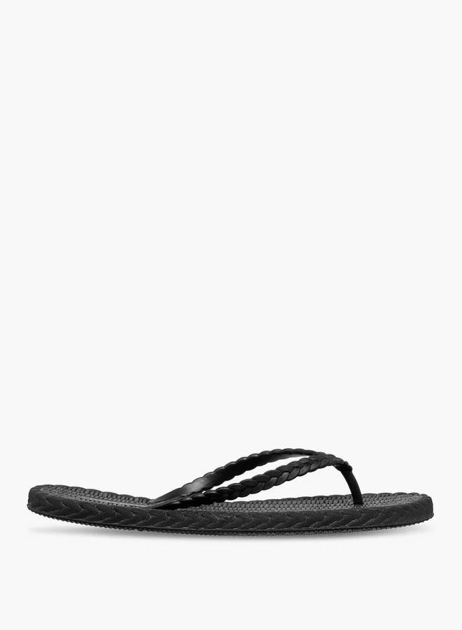 فلورا بيلا من شو إكسبرس Textured Thong Slippers