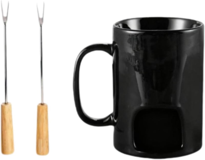 Set with Mini Fondue Mug for Date Night Wedding Birthday - Image 1