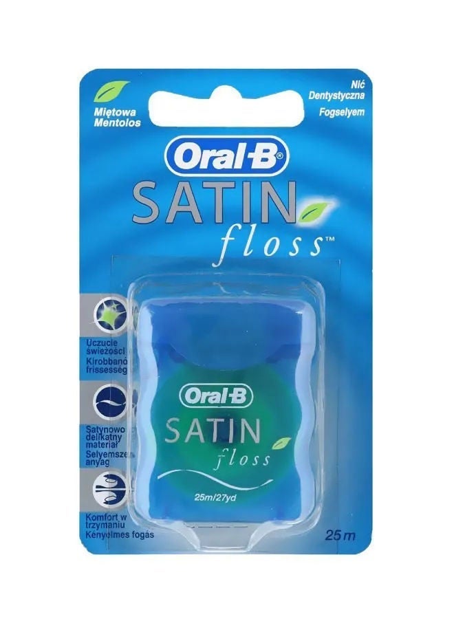 Oral-B Satin Dental Floss With Mint 