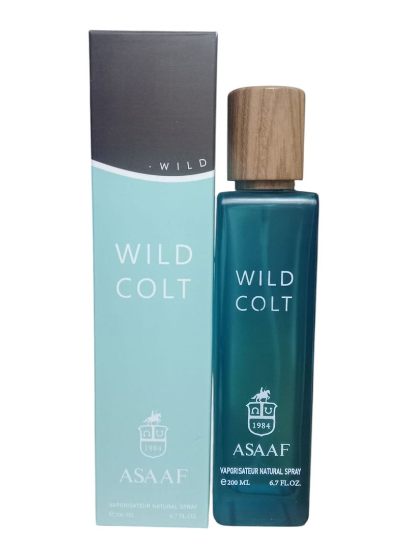 عطر وايلد كوولت عساف حجم 200 ملي