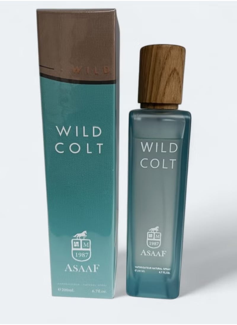 عطر وايلد كوولت عساف حجم 200 ملي