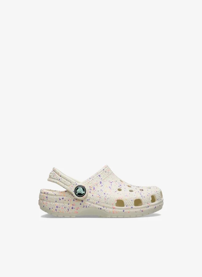 crocs Kids Glow Paint Splatter Clogs