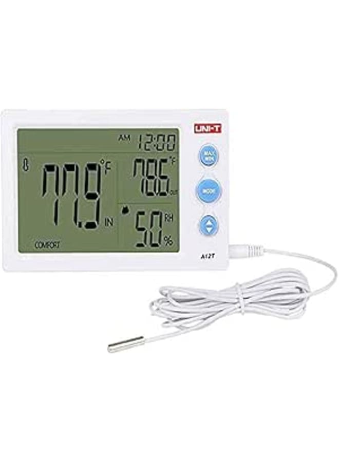 Uni-T Digital Thermo Hygrometer with Clock