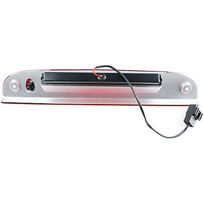 Bomusou For 20082012 Ford EscapeMercury Mariner 20022012 Ford Explorer 20022010 Mercury Mountaineer Led 3Rd Brake Light Cargo Light 8L2Z13A613A Chrome Housing Red Lens - Image 5