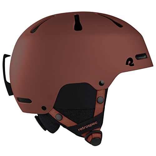 Retrospec Comstock Ski Helmet - Snowboard Helmet for Adults & Youth - Adjustable Fit Snow Helmet with Protective Shell and Breathable Vents for Men, Women, Boys & Girls - Image 1