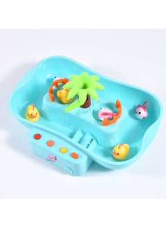 Ogi Mogi Toys Water Circulating Fishing Game with Battery, Preschool Kids Pretend Play Fishing Board Game with Music, Go Fishing Game for Boys and Girls, Gifts for Children Aged 3 to 10  - Image 4
