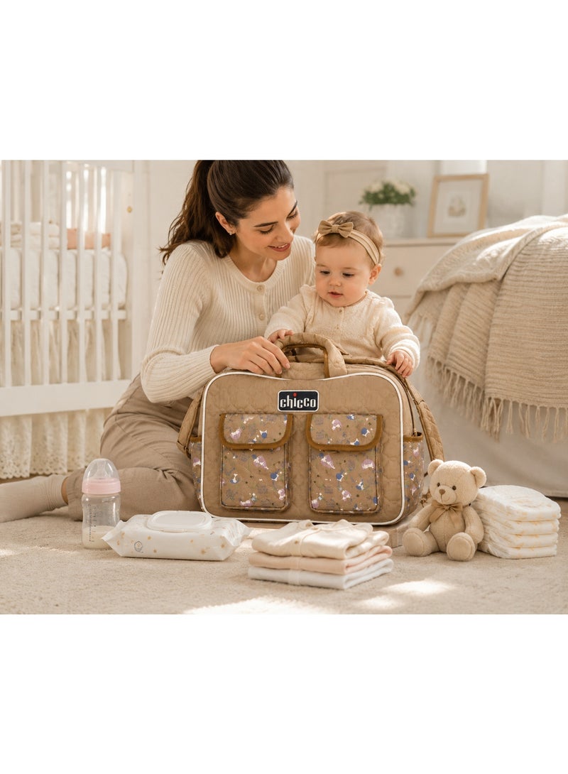 Chicco Premium Brown Maternity Hospital & Baby Essentials Bag - Image 4