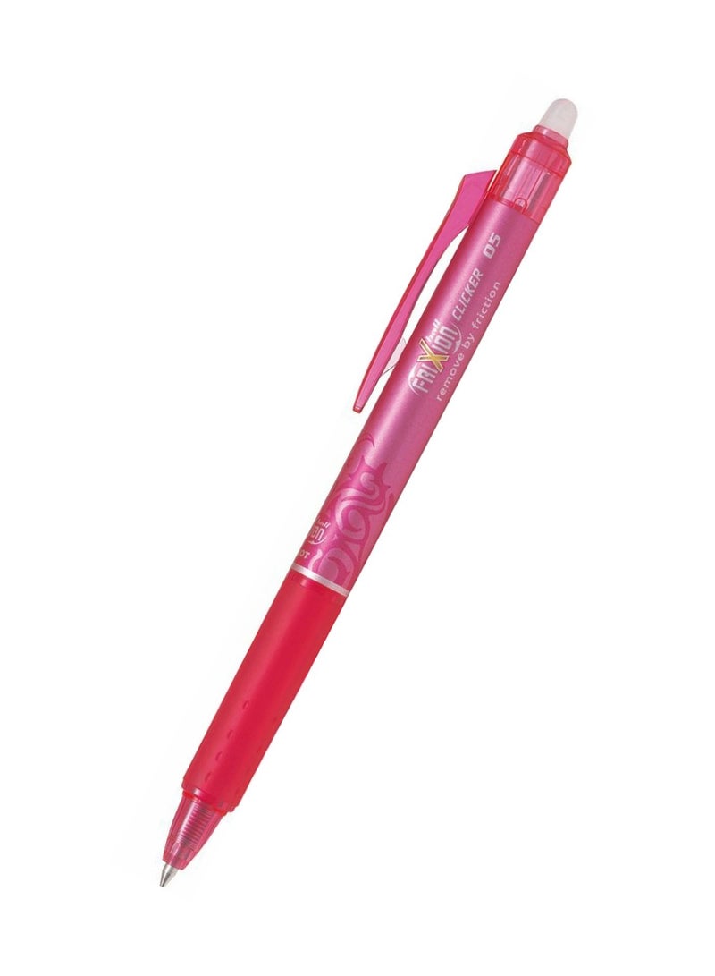PILOT 12-Piece Frixion Clicker Erasable Ball Pen 0.5mm Tip Pink Ink - Image 2