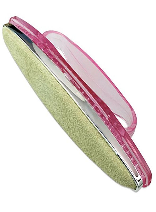 Beauticom Professional Chamois Nail Buffer Polish Manicure Tool With Removable Cover - Image 5