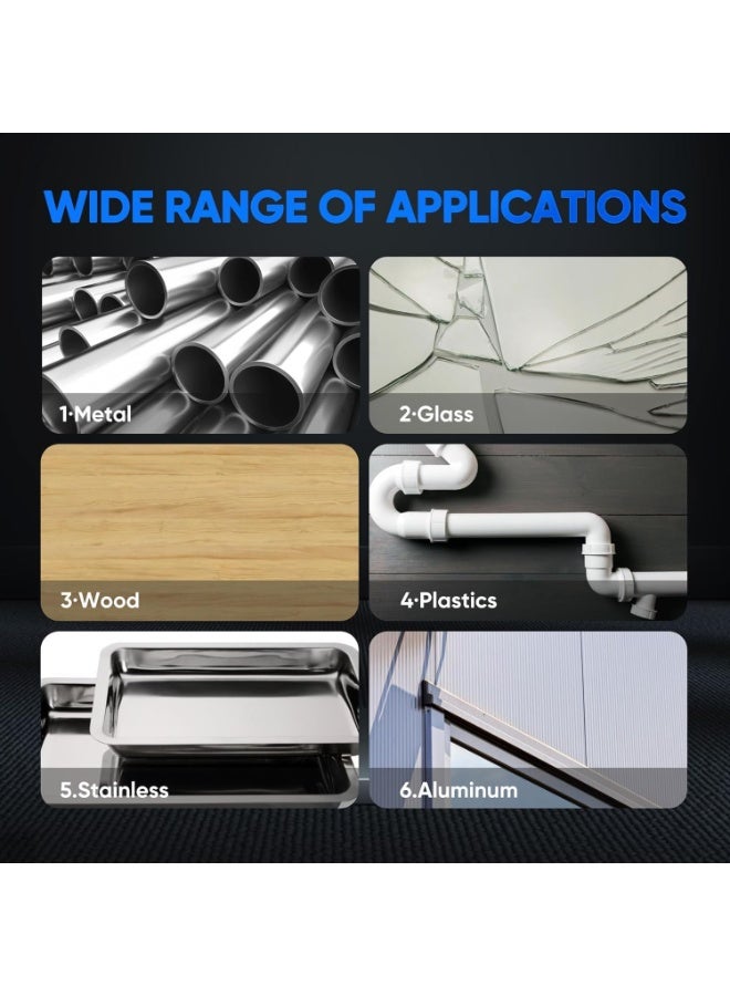 غراء إصلاح المعادن - لاصق معدني عالي القوة إلى معدن ، 1 حزمة لاصق معدني ، لاصق إيبوكسي معدني شديد التحمل ، لاصق إصلاح المعادن للترابط المعدني ، البلاستيك الصلب ، الحديد الزهر - Image 5