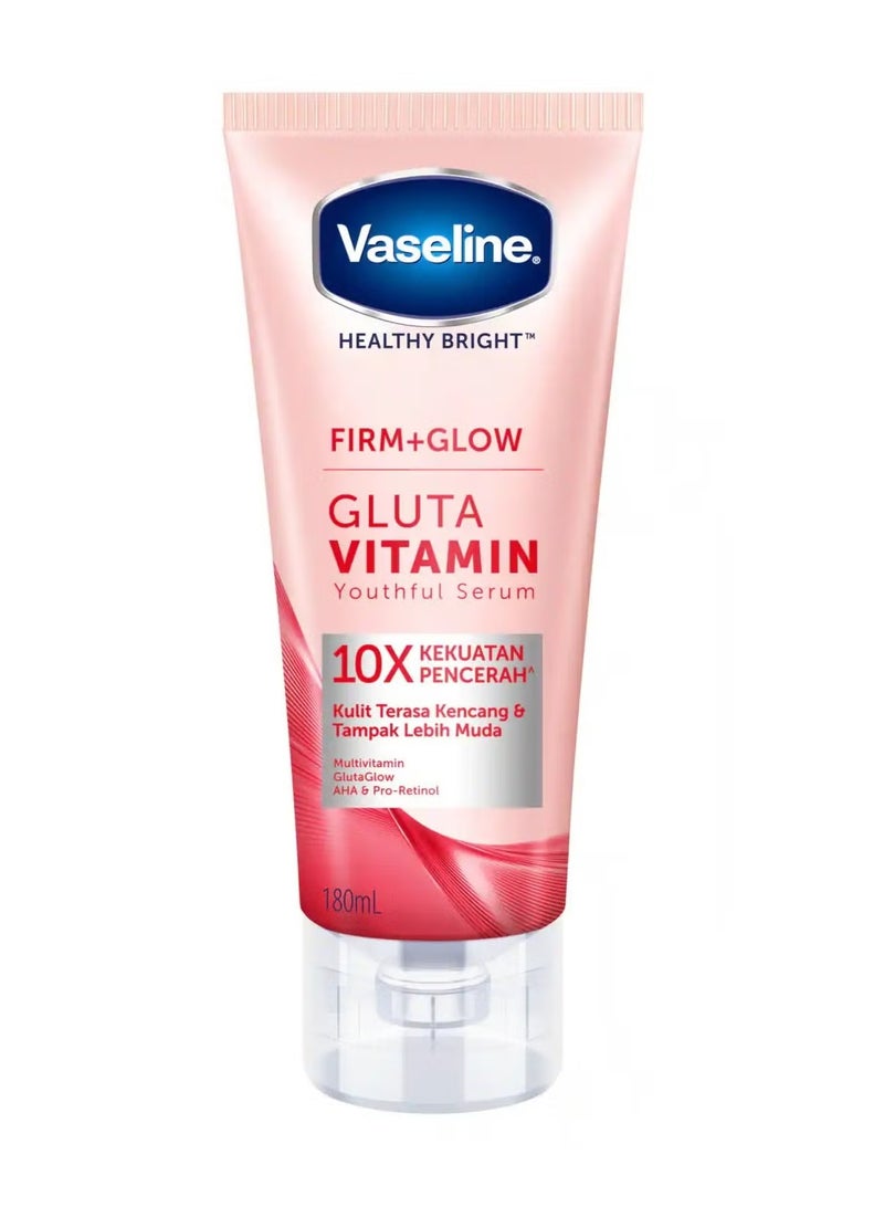 Vaseline Healthy Bright Firm Glow Gluta Vitamin - 180ml - Image 1
