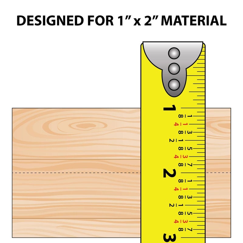 Outwater Plastics 1921-Bk Black 1'' X 2'' X 3/64''(.047'') Styrene Angle Plastic Angle Moulding 36 Inch Lengths (Pack of 4) - Image 3