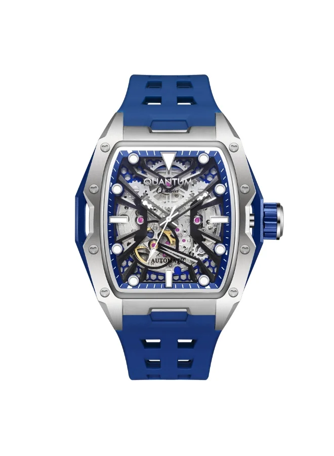 كوانتوم Men's Silicone Automatic Watch QMG1103.369 - 46.5 mm