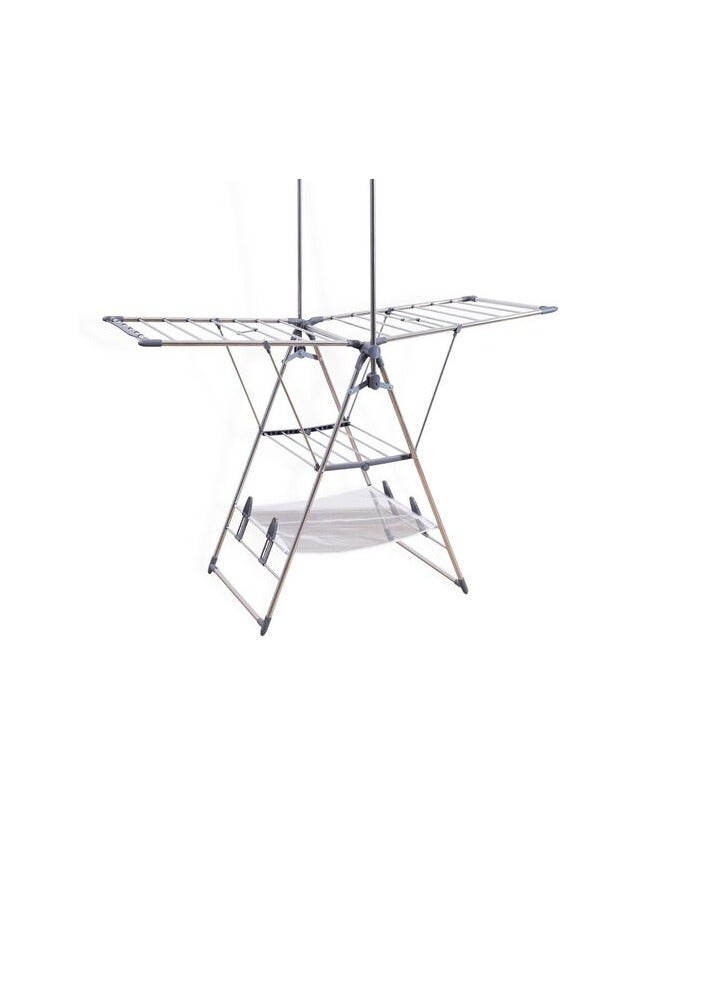 PROMASS Home Foldable Cloth Dryer 156X68X100 Silver  - Image 3