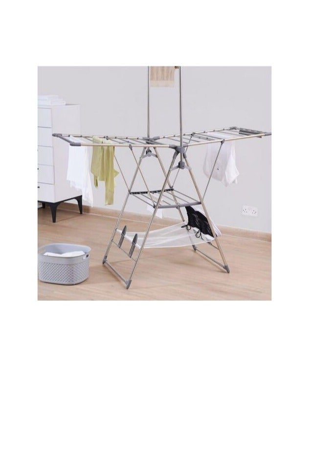 PROMASS Home Foldable Cloth Dryer 156X68X100 Silver  - Image 4