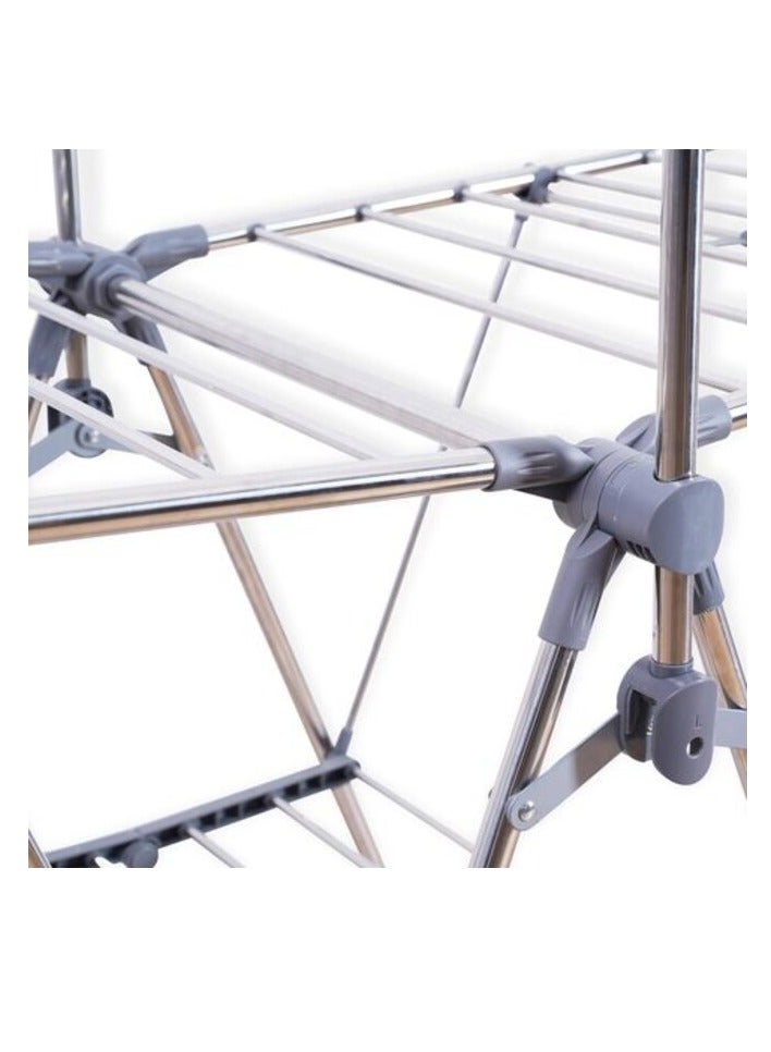 PROMASS Home Foldable Cloth Dryer 156X68X100 Silver  - Image 5