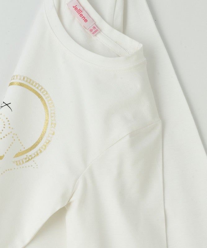 JELLIENE GIRLS TOP MAKE YOUR LITTLE ONE LOOK EXTRA ADORABLE WITH THIS GRAPHIC - Image 4