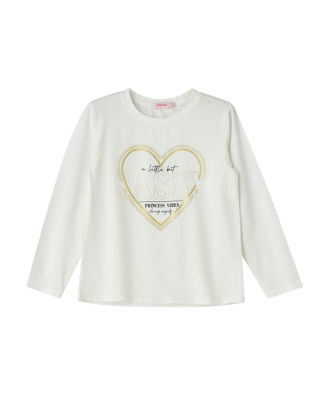JELLIENE GIRLS TOP MAKE YOUR LITTLE ONE LOOK EXTRA ADORABLE WITH THIS GRAPHIC - Image 1