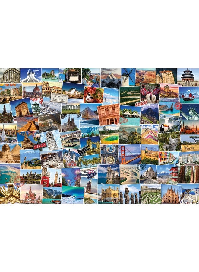 EuroGraphics World Globetrotter 2000-Piece Puzzle - Image 2