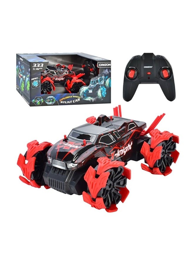 Crazon High Speed Drift 4Wd 2.4 GHz RC Off-Road Car (1:18, Red)