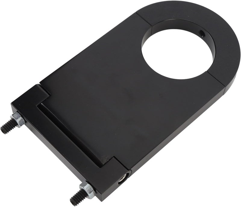 Qiilu Steering Column Drop Bracket 4.5 Inches Polished Aluminum for 2 Inch Columns Hot SB Fitment Easy Installation - Image 1
