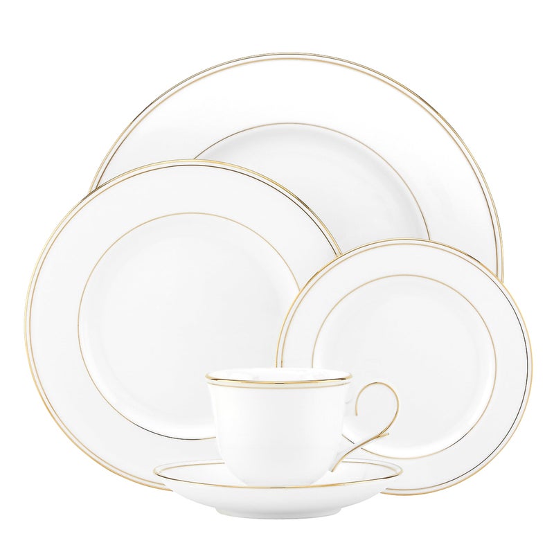 LENOX Lenox 100191602 Federal Gold 5Piece Place Setting 