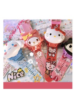 RATSAW Melody Kuromi Cinnamorol Watch Cartoon 3D Luminous Projection Digital Watch Kid Watch  - Image 4