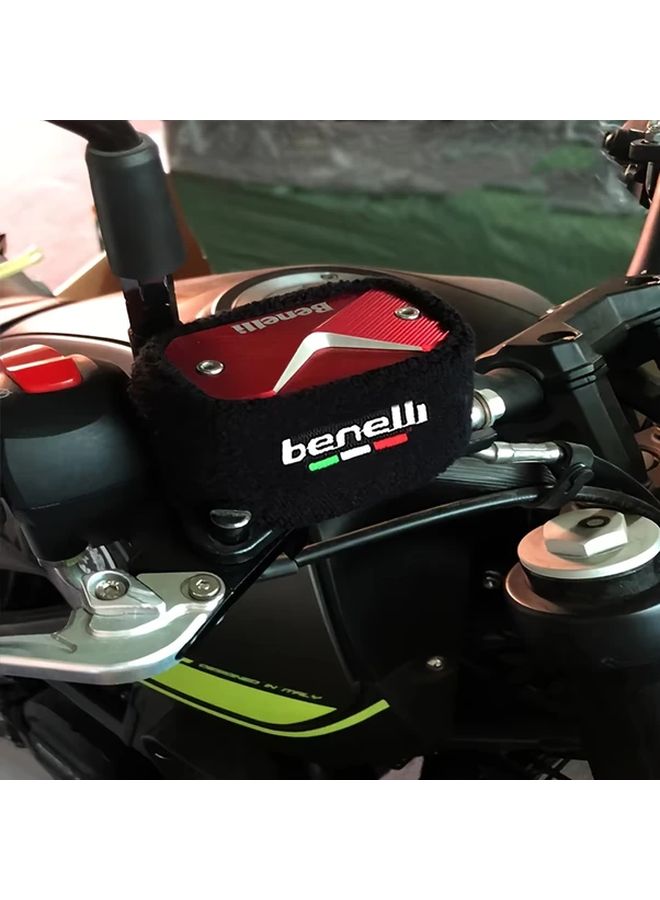 غطاء أسطوانة الفرامل الأمامية للدراجة النارية بمحرك CNC أسود لـ Benelli TRK 502 502X 500 250 - Image 4