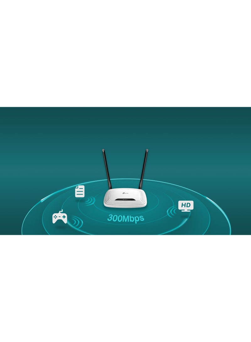 تي بي-لينك تي آي جهاز توجيه لاسلكي TP-Link TL-WR841N بسرعة 300 ميجابت في الثانية - Image 4