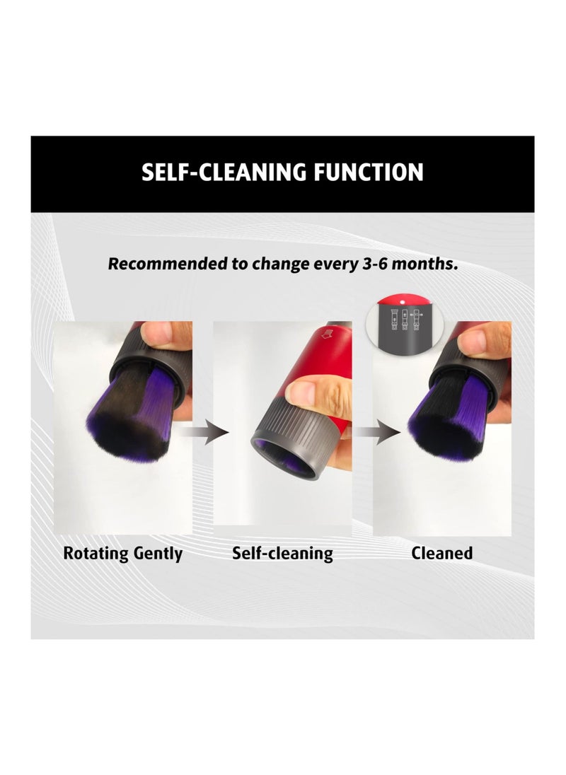 Y&D - Scratch-free Dusting Brush Attachment Replacement, Compatible with Dyson Outsize V7/ V8 Cyclone V10/ V11/ V12 Detect Slim V15 Vacuum Cleaner - Image 1