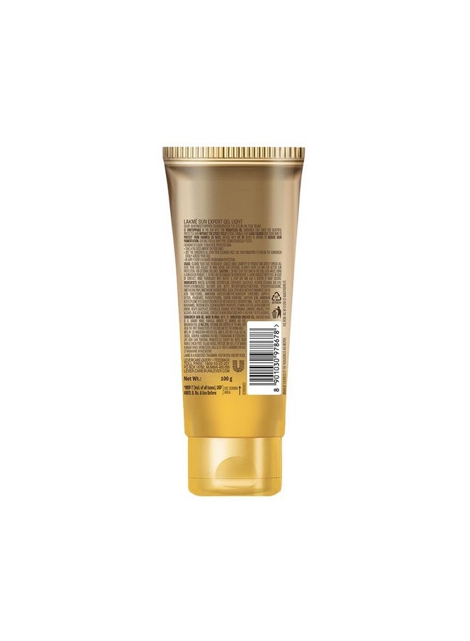 Lakme Sun Expert, Spf 50 Pa+++ Ultra Matte Gel Sunscreen, 100Ml, For Sun Protection, With Vitamin B3, C & E, Blocks Upto 97% Of Harmful Uvb Rays, Lightweight And Non-Sticky, For Men & Women - Image 2