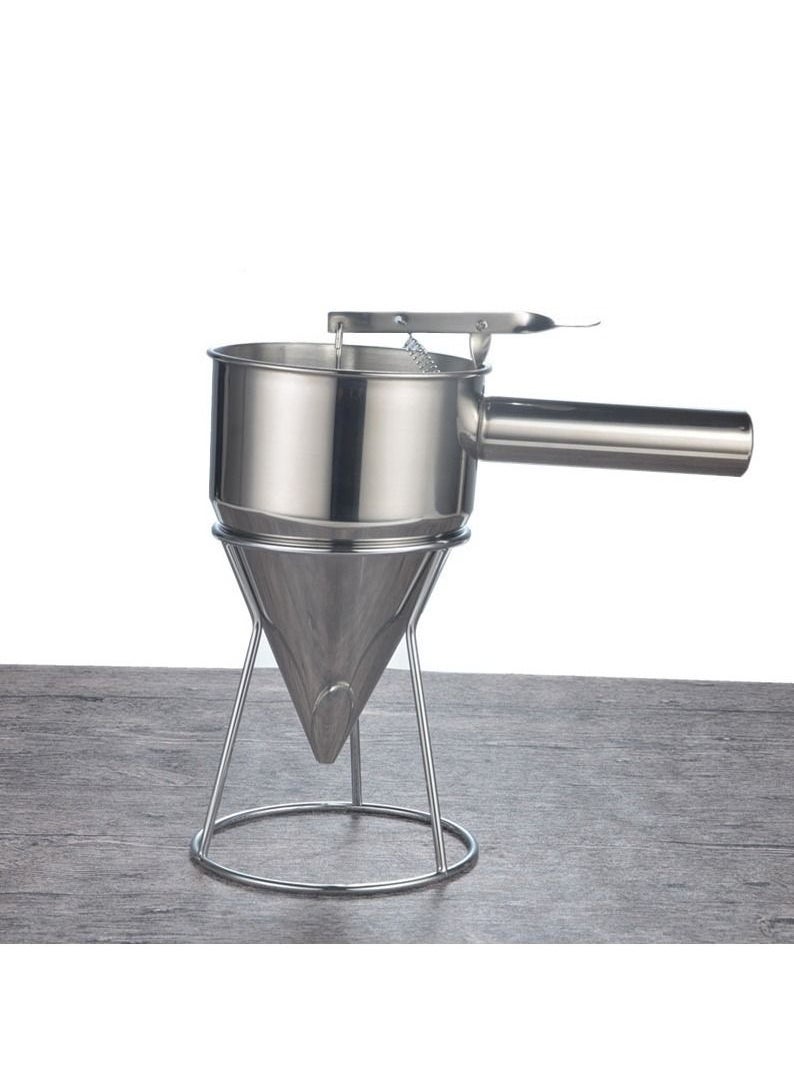 Generic - Pancake Dough Dispenser Stainless Steel Batter Dispenser Pastry Tools Baking Waffle Cake Gadgets Kitchen Accessories - Image 1