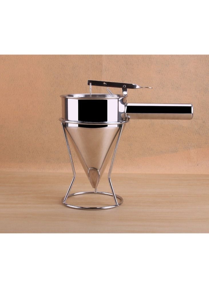 Generic - Pancake Dough Dispenser Stainless Steel Batter Dispenser Pastry Tools Baking Waffle Cake Gadgets Kitchen Accessories - Image 1