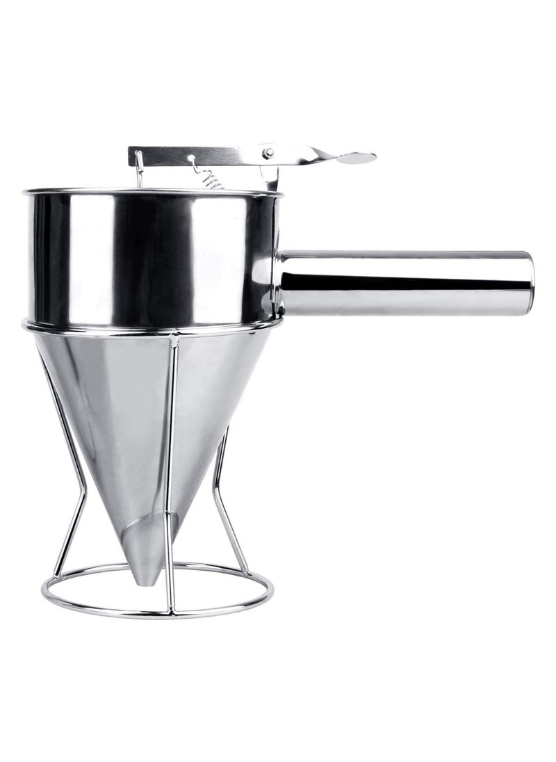 Generic - Pancake Dough Dispenser Stainless Steel Batter Dispenser Pastry Tools Baking Waffle Cake Gadgets Kitchen Accessories - Image 1