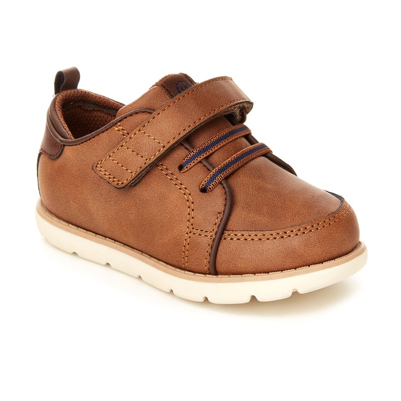 Stride Rite 360 Boys Ethan Dress Shoe, Tan, 6 Toddler - Image 1
