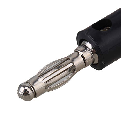RDEXP 40pcs Nickel Plated 4mm Multimeter Probe Banana Plug Male Screw Type Connectors - Image 5
