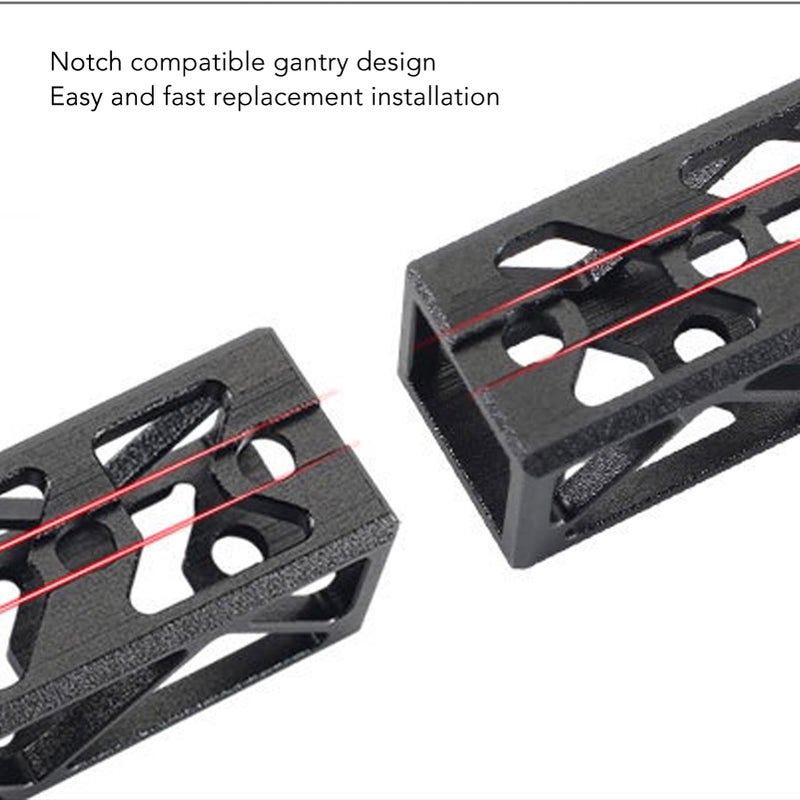 High Precision 3D Printer Hollow Gantry CNC Aluminum Alloy Linear Rail Guide Holder 7.9 Inch - Image 4