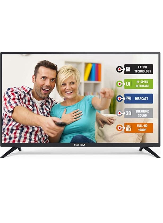 STAR TRACK 32 Inch Led TV With Built in Receiver  - Image 1