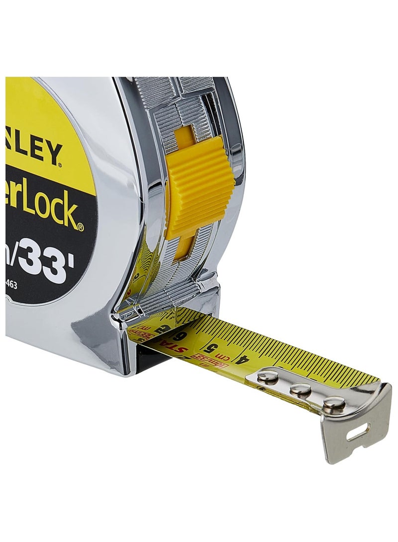 Stanly STANLEY Powerlock Tape with Blade Armor 10m/30ft  Silver - Image 2