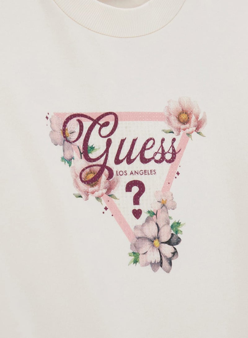 GUESS Kids Fleece Dress - Image 3