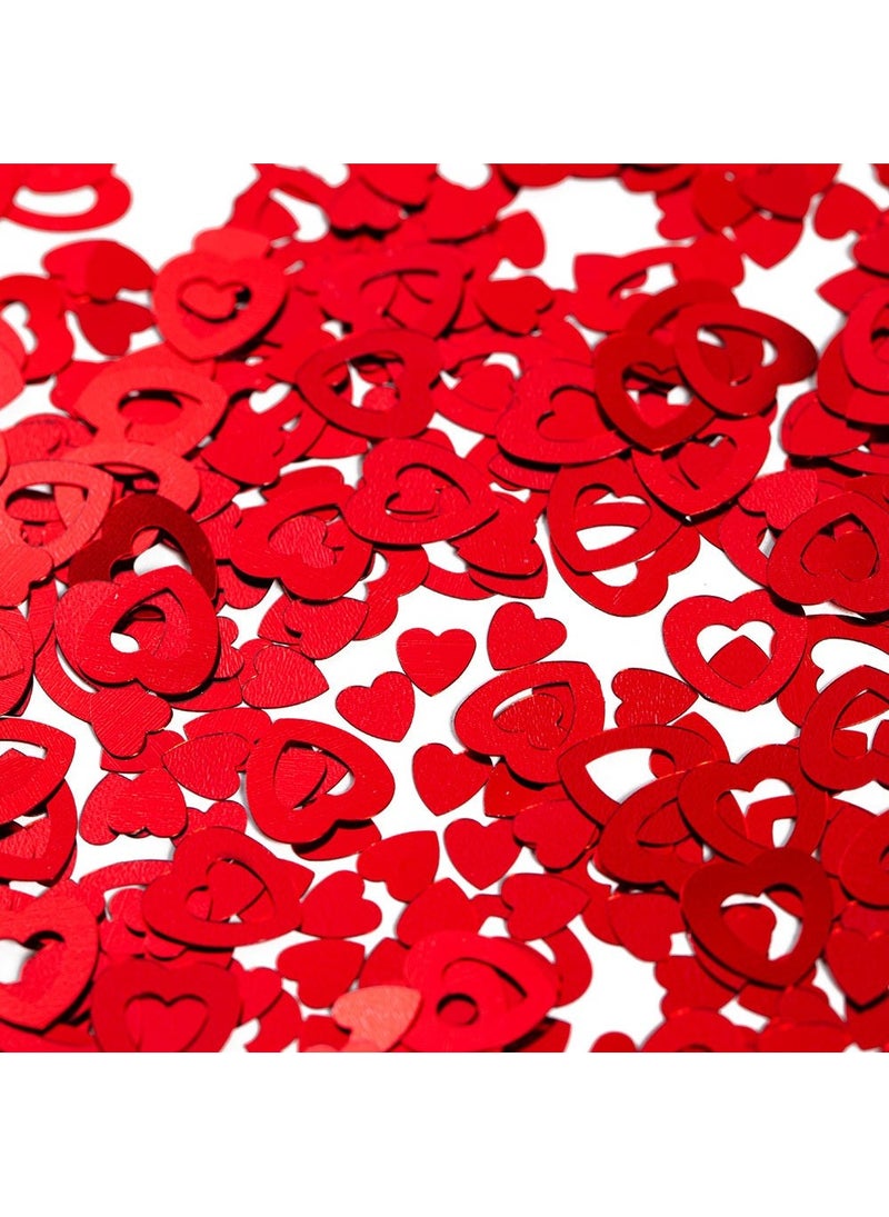 Hearts Confetti Red 14g