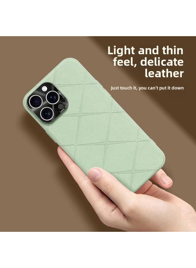 Generic - Xingmang Leather Pattern Is Suitable For HuaweiGlory Step High OPPO Millet Mobile Phone Case Protective Cover Business Style-Color:Black/starburst【vo】-Applicable Models:X200PRO - Image 1