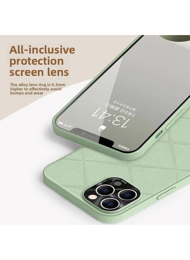 Generic - Xingmang Leather Pattern Is Suitable For HuaweiGlory Step High OPPO Millet Mobile Phone Case Protective Cover Business Style-Color:Black/starburst【vo】-Applicable Models:X200PRO - Image 1