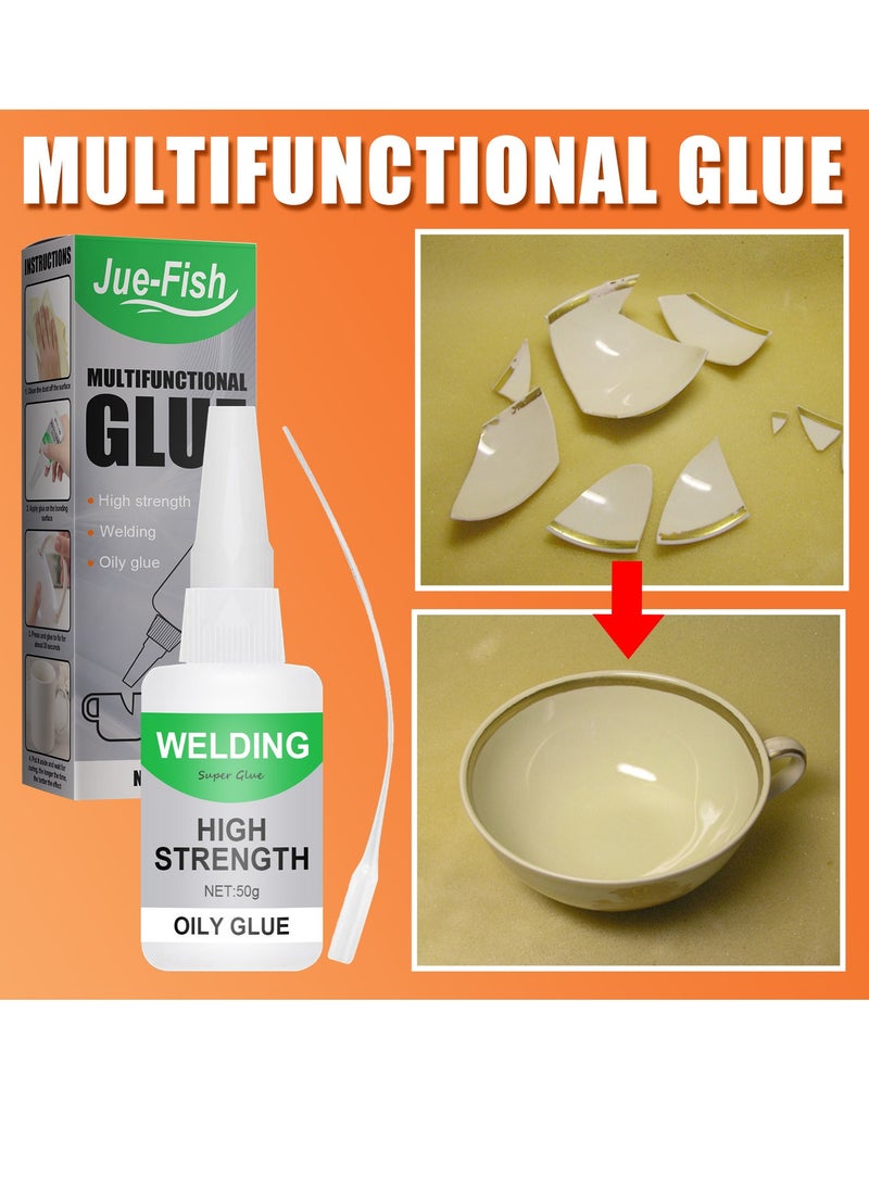 Multifunctional Glue 50g, Special Transparent Quick-Drying Glue For Wood, Glass & Ceramics, Waterproof Universal Glue, Quick Bonding, Crafts, Home Repairs - pzsku/Z6CF0B50BE19388F8BEEDZ/45/_/1718779855/df3902c3-6743-400c-b610-43f8b4735d70