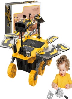 Robot Kit - Robot Toy Building Sets | Solar Mars Rover Robot Kit DIY Educational Toys for Children 7-14 Science and Technology Learning