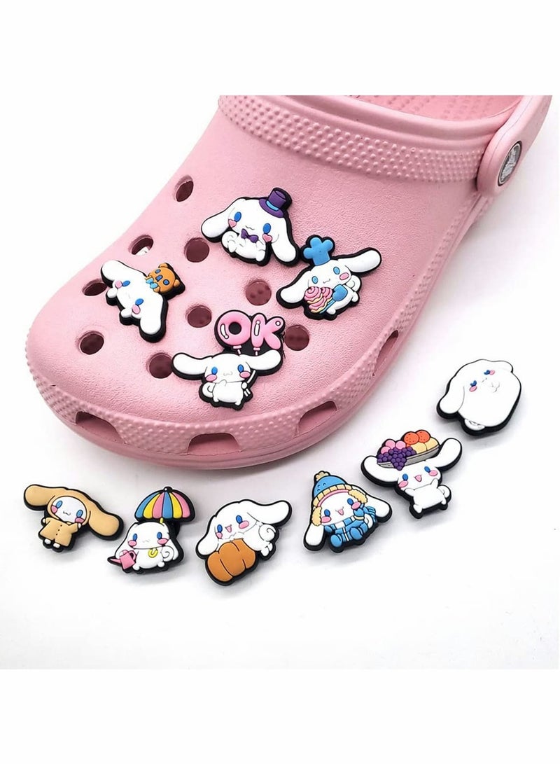 SOLARAE Croc Charm, 11 Pcs Crocs Charms for Kids Girls Teens, Shoe Charms for Clog Sandals Bracelets Decoration Party Favor Gifts, Croc Charms for Girls Women Kids, 11 Pcs(10 Charms +1 Bag) - Image 5