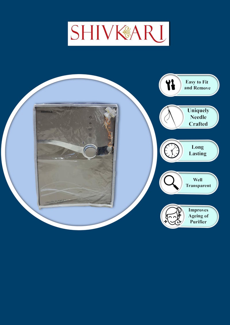 Shivkari Body Protective Cover for Havells Delite Alkaline Water Purifier, RO+UV Model Waterproof & Dustproof Water Purifier RO Body Cover - Image 5