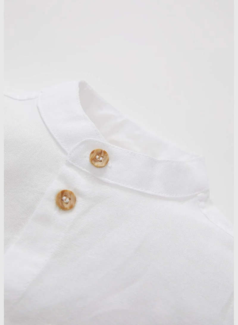 ديفاكتو BabyBoy Regular Fit Knitted Short Sleeve T-Shirt