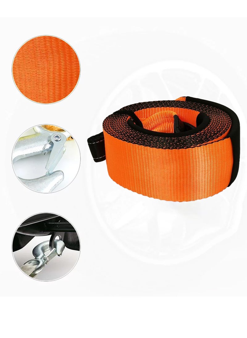 Safari SAFARI 20 Ton 9 Meter Tow Rope , Heavy Duty With Two D Ring Shackle Bag Car Breakdown Towing Rope STR08  - Image 2