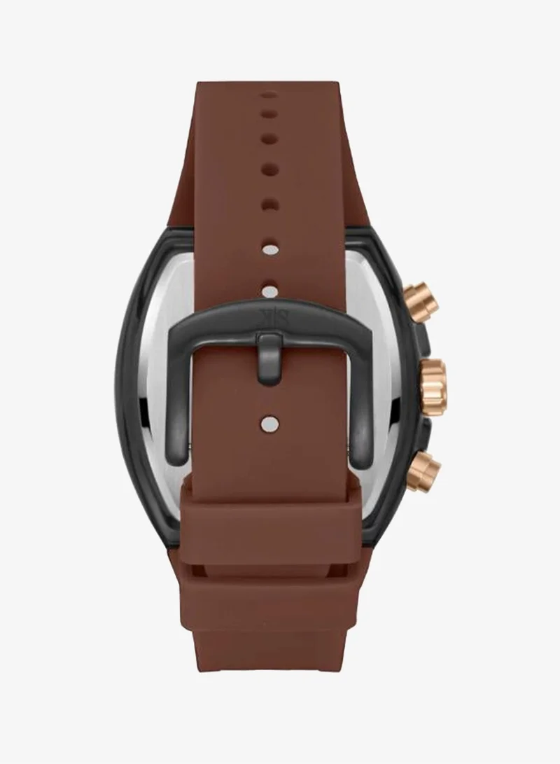 Kenneth Scott  Kenneth Scott Men's Chronograph  Brown  Dial Watch - K26110-BSDD for Men | Best Price UAE